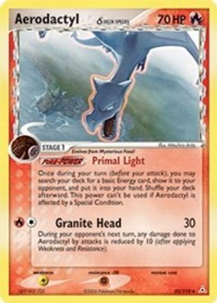 Aerodactyl (Delta Species) (35)/110 Uncommon