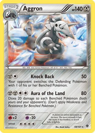 Aggron (59)/101 Rare Reverse Holofoil
