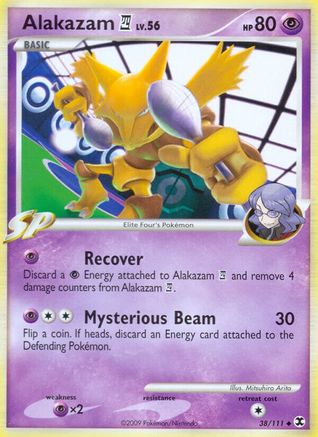 Alakazam E4 (38)/111 Uncommon Reverse Holofoil