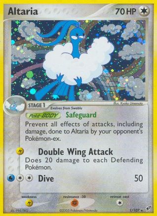 Altaria (1)/107 Holo Rare Holofoil