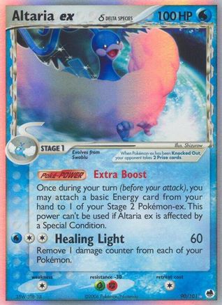 Altaria ex (Delta Species) (90)/101 Ultra Rare Holofoil