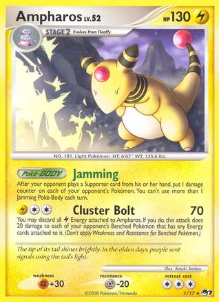Ampharos (1)/17 Rare Holofoil