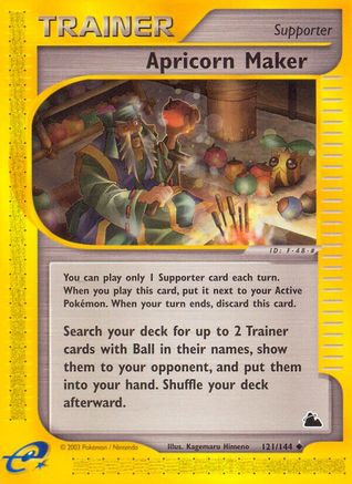 Apricorn Maker (121)/144 Uncommon Reverse Holofoil