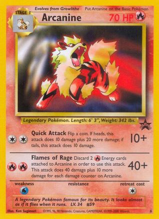 Arcanine (6)/53 Promo