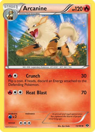 Arcanine (13) (13)/99 Uncommon