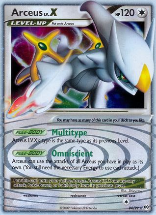 Arceus Lv.X (94) (94)/99 Ultra Rare Holofoil