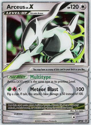 Arceus LV.X - DP56 (DP56)/56 Promo Holofoil