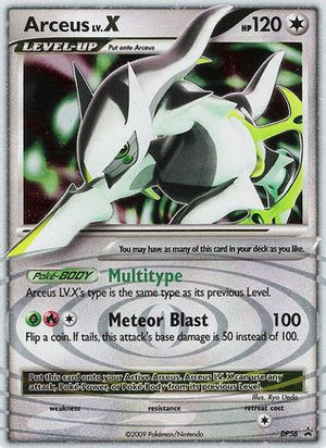 Lightly Played Arceus LV.X DP56/56 Promo Holofoil (Cabinet-LP)
