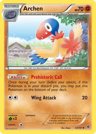 Archen (53)/101 Uncommon Reverse Holofoil