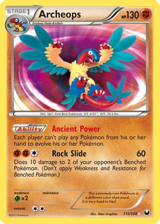 Archeops (110)/108 Secret Rare Holofoil