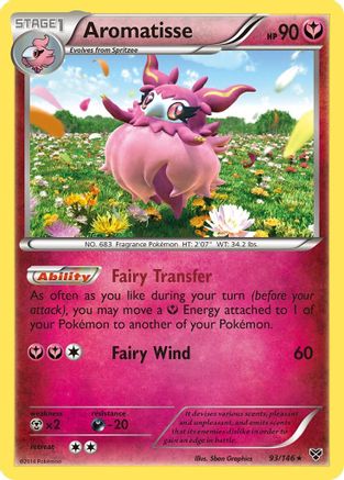 Aromatisse (93)/146 Holo Rare Reverse Holofoil