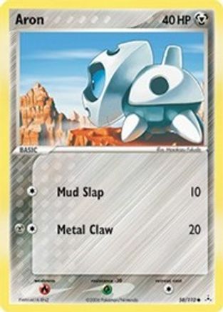 Aron (58)/110 Common Reverse Holofoil