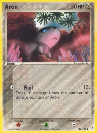 Aron (44)/100 Common Reverse Holofoil