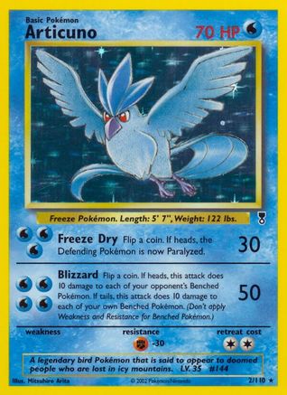 Articuno (2)/110 Holo Rare Reverse Holofoil