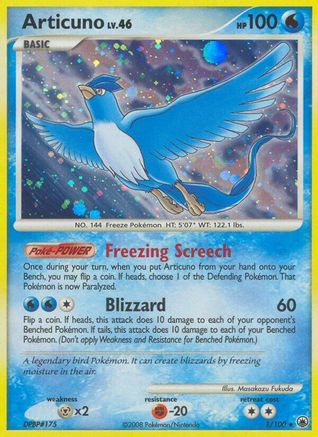 Articuno (1)/100 Holo Rare Holofoil