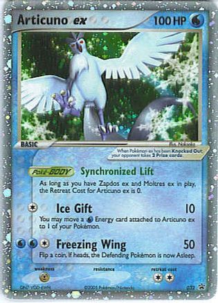 Articuno ex - 032 (EX Collector's Window Tins) (32)/40 Promo Holofoil