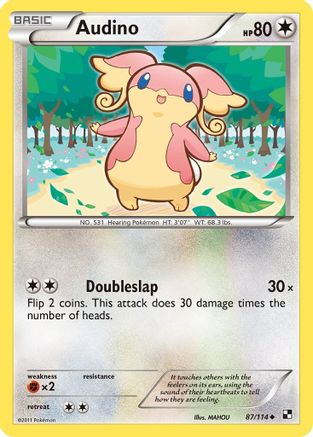 Audino (87)/114 Uncommon Reverse Holofoil