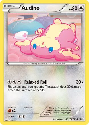 Audino (RC17)/113 Common Holofoil