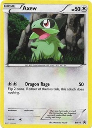 Axew - BW10 (BW10)/101 Promo Holofoil
