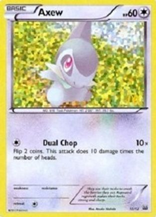 Axew - 12/12 (12)/12 Promo Holofoil