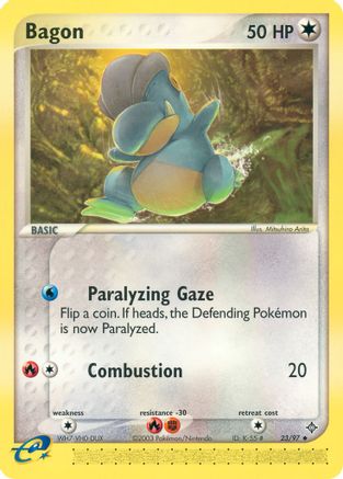 Bagon - 23/97 (23)/97 Uncommon Reverse Holofoil