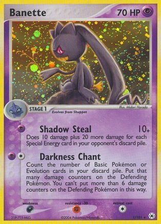 Banette (1)/101 Holo Rare Reverse Holofoil