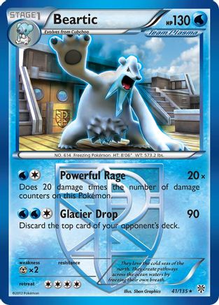 Beartic (Team Plasma) (41)/135 Rare