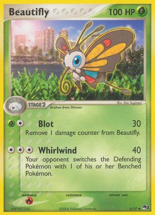 Beautifly (6)/17 Uncommon