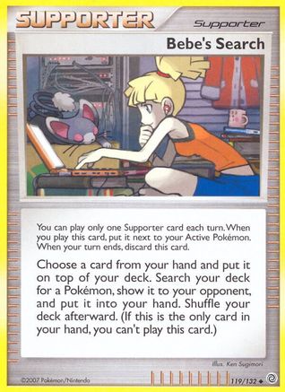 Bebe's Search (119)/132 Uncommon Reverse Holofoil