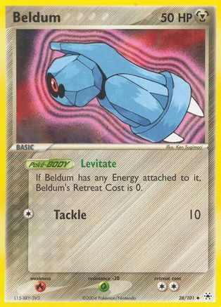 Beldum - 28/101 (28)/101 Uncommon Reverse Holofoil
