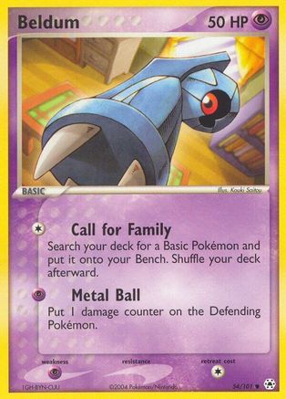 Beldum - 54/101 (54)/101 Common Reverse Holofoil
