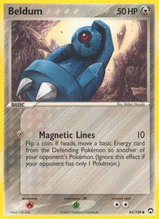 Beldum (45)/108 Common Reverse Holofoil