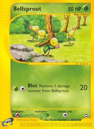 Bellsprout (45) (45)/147 Uncommon