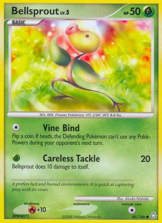 Bellsprout (85)/146 Common Reverse Holofoil