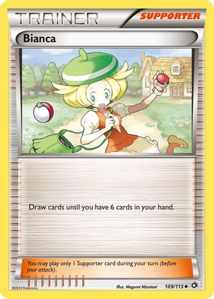Bianca (109)/113 Uncommon Reverse Holofoil