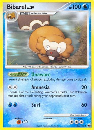 Bibarel (32)/100 Uncommon