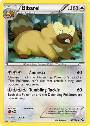 Bibarel (107)/124 Uncommon