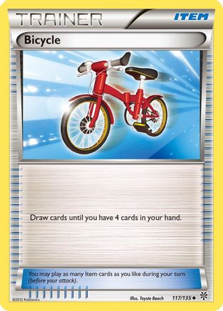 Bicycle (117)/135 Uncommon Reverse Holofoil