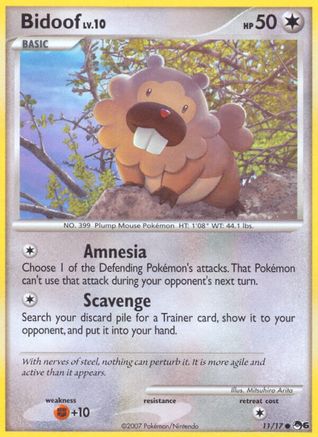 Bidoof (11)/17 Common