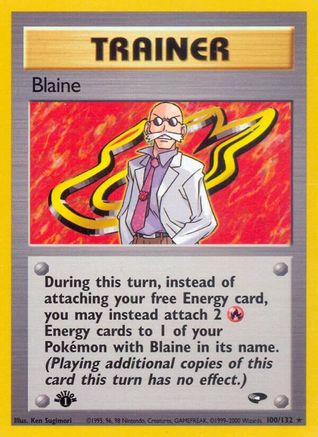 Blaine (100) (100)/132 Rare 1st Edition