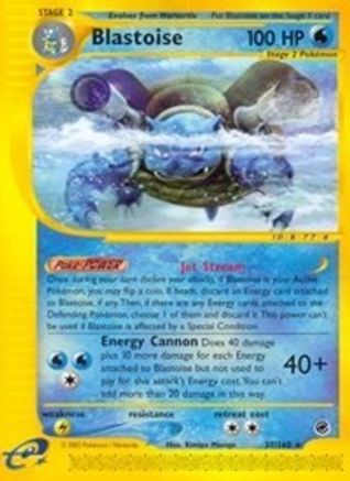 Blastoise (37) (37)/165 Rare Reverse Holofoil