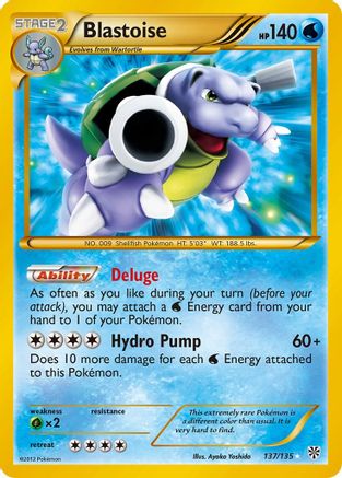 Blastoise (137)/135 Secret Rare Holofoil