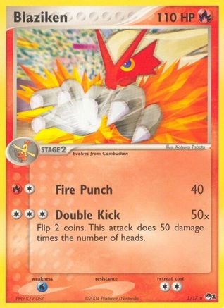 Blaziken (1)/17 Rare Holofoil