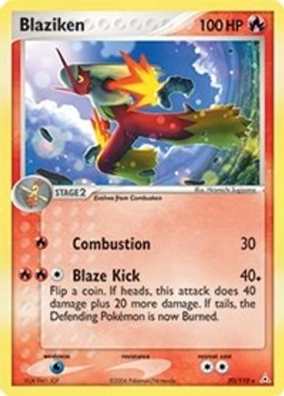 Blaziken (20)/110 Rare Reverse Holofoil
