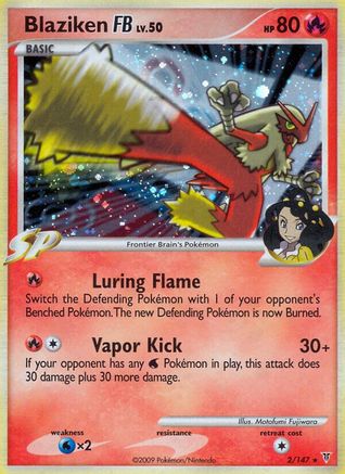 Blaziken FB (2)/147 Holo Rare Reverse Holofoil