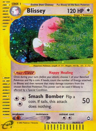 Blissey (H6) (H6)/147 Holo Rare Holofoil