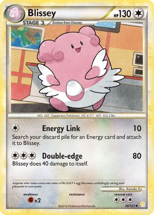 Blissey (36)/123 Uncommon Reverse Holofoil