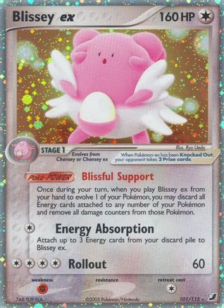 Blissey ex (101)/115 Ultra Rare Holofoil