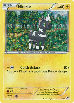 Blitzle - 6/12 (6)/12 Promo Holofoil
