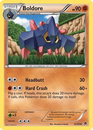 Boldore (52) (52)/98 Uncommon